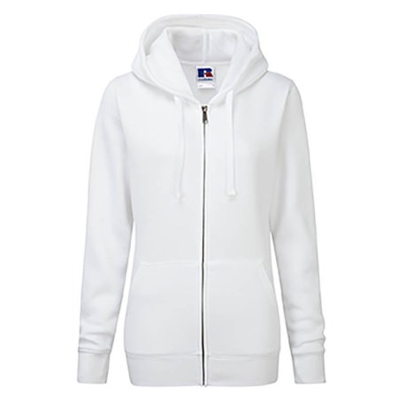 Dámska mikina (RUSSELL AUTHENTIC ZIP HOOD/W) > biela > XS
