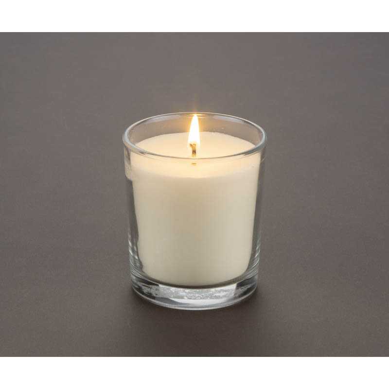 Sójová sviečka 170 g - Plum & Patchouli > transparentná