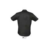 Pánska košeľa (SOLS BROADWAY MENS SHORT SLEEVE STRETCH SHIRT) > čierna > M