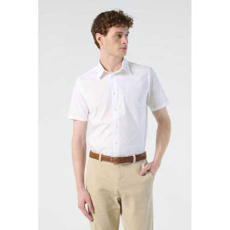 Pánska košeľa (SOLS BROADWAY MENS SHORT SLEEVE STRETCH SHIRT) > čierna > M