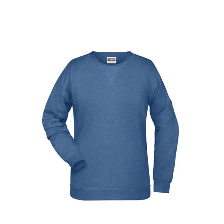 Dámska mikina(DAIBER Ladies Sweat) > modrá (light denim melange) > XS