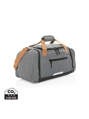 Urban outdoor víkendová taška Impact z rPET > šedá