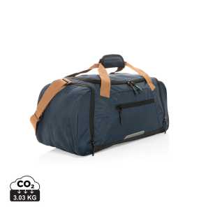 Urban outdoor víkendová taška Impact z rPET > modrá (navy)