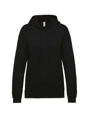 Dámska mikina(KARIBAN LADIES’ HOODIE) > čierna > M