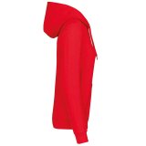 Dámska mikina(KARIBAN LADIES’ HOODIE) > červená > 2XL