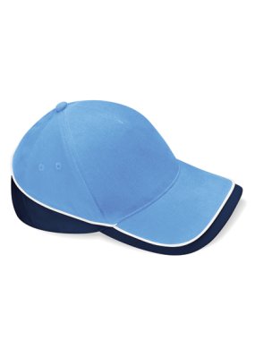 Šiltovka unisex (Beechfield Teamwear Competition Cap) > modrá (sky) / modrá (french navy)
