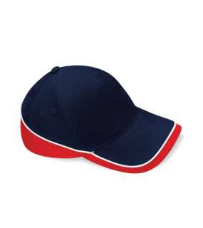 Šiltovka unisex(BF Teamwear Competition Cap)>modrá/červená(french navy/classic red)