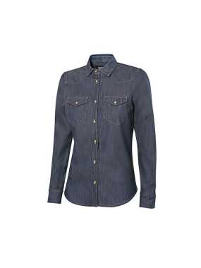 Dámska košeľa (VELILLA WOMEN'S LS DENIM SHIRT) > modrá (denim) > XS