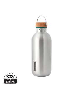 Oceľová fľaša na vodu 600 ml Black+Blum > tyrkysová