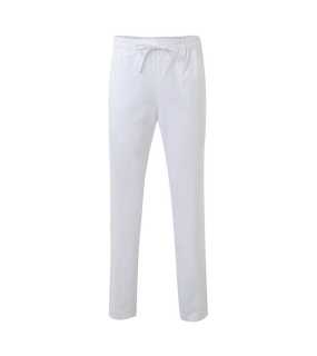 Pánske nohavice (VELILLA 100% COTTON SCRUB TROUSERS) > biela > 3XL