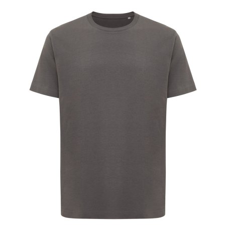 Tričko Iqoniq Kakadu relaxed fit z recykl. bavlny > šedá (anthracit) > L