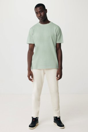 Tričko Iqoniq Kakadu relaxed fit z recykl. bavlny > zelená (iceberg) > M
