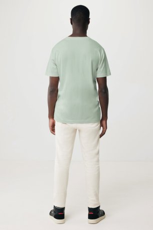 Tričko Iqoniq Kakadu relaxed fit z recykl. bavlny > zelená (iceberg) > M