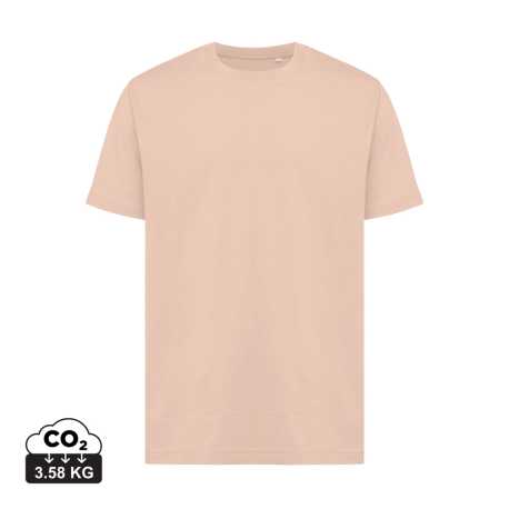 Tričko Iqoniq Kakadu relaxed fit z recykl. bavlny > oranžová (peach nectar) > L