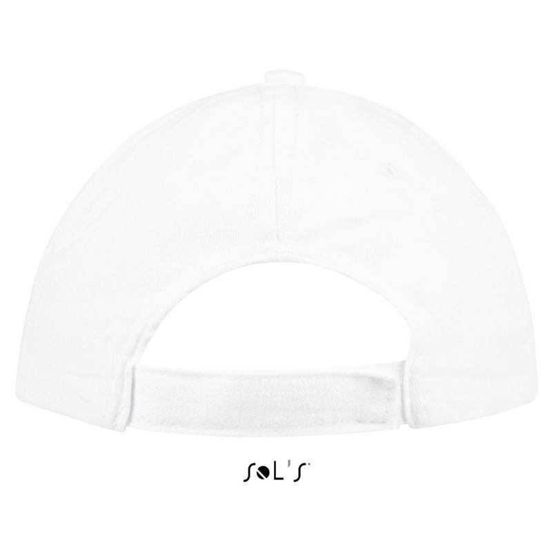 5 panelová šiltovka (SOLS SUNNY FIVE PANELS CAP) > biela