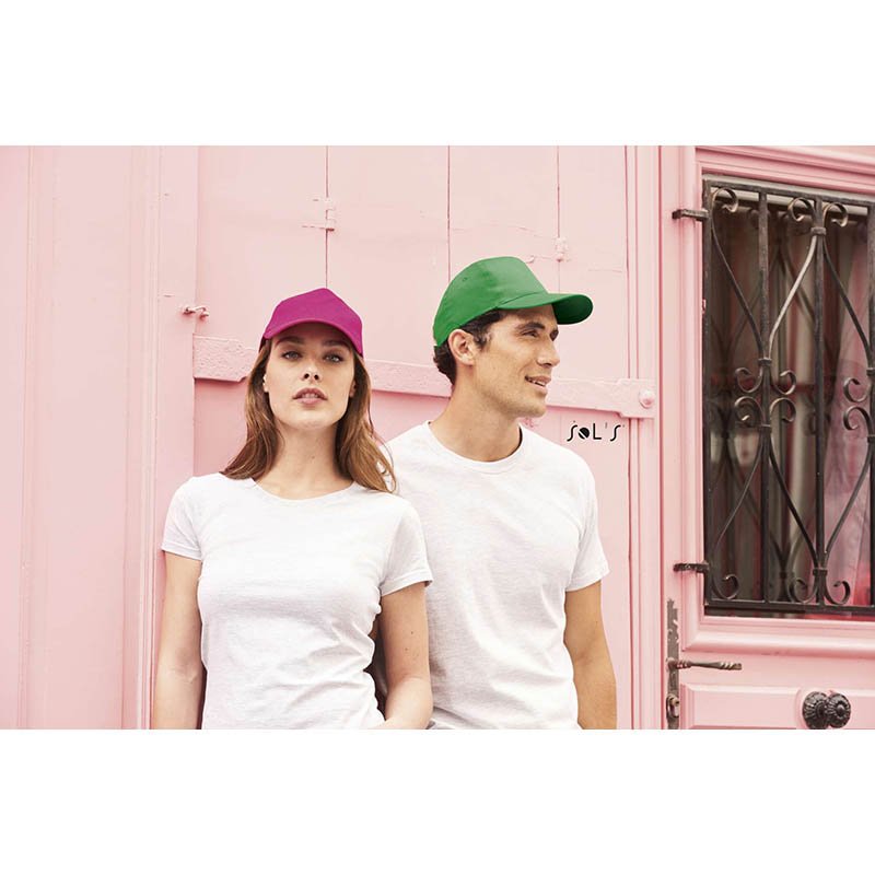 5 panelová šiltovka (SOLS SUNNY FIVE PANELS CAP) > zelená (kelly)