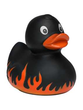 Kačička do vane (MBW Squeaky duck flames) > čierna
