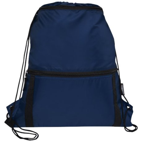 GRS recyklovaná taška se stahovací šňůrkou 9 litrů Adventure>modrá(navy)