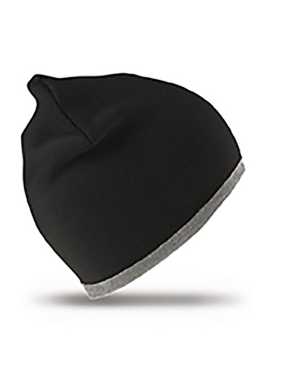 Čiapka (RESULT REVERSIBLE FASHION HAT) > čierna / šedá