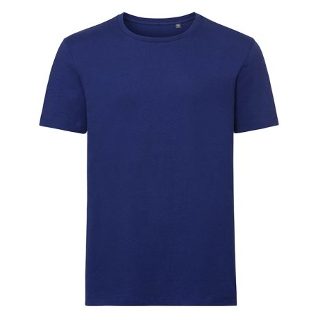 Pánske tričko (RUSSELL Men's Pure Organic Tee)>modrá (bright royal)>3XL