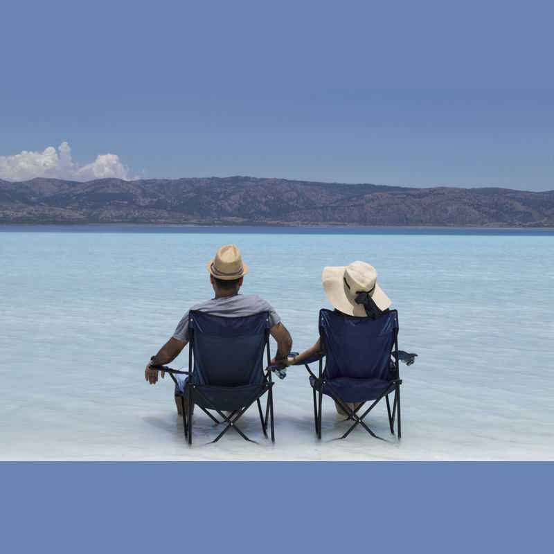 Skladacie kreslo > modrá(dark)