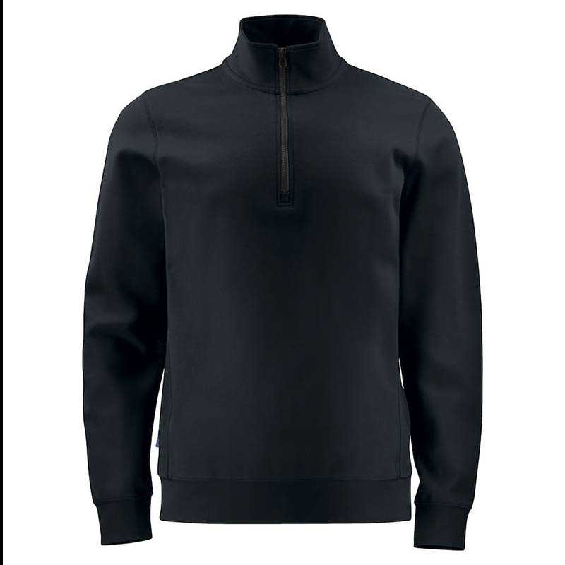 Pánska mikina (PROJOB SWEATSHIRT 1/2 ZIP) > čierna > XL