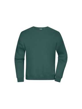 Unisex mikina (DAIBER Oversized Sweat UNISEX) > zelená (smoky) > XS