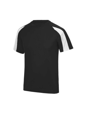 Pánske tričko (Just Cool CONTRAST COOL T) > čierna (jet) / biela (arctic) > M
