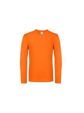 Pánske tričko (B&C #E150 LSL) > oranžová > M