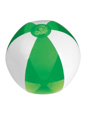 Dvojfarebná plážová lopta > zelená