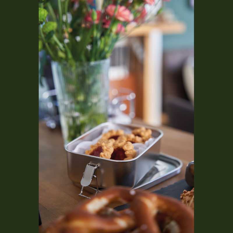 Hliníkový obedár > šedá