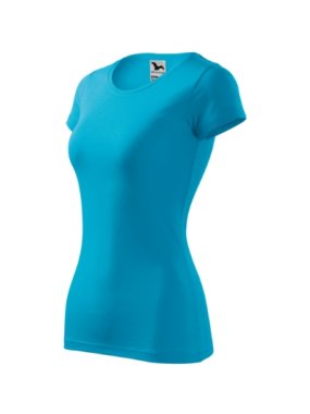 Dámske tričko (MALFINI Glance) > tyrkysová > L
