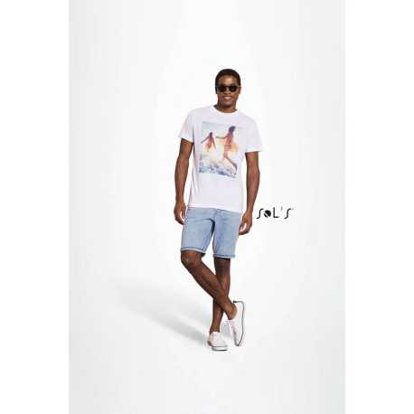 Unisex tričko (SOLS SUBLIMA UNISEX TEE-SHIRT FOR SUBLIMATION) > biela > L