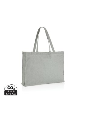 Nákupná taška Impact zo 145g recyklovanej bavlny > šedá