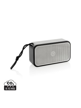 Swiss Peak 10W basový reproduktor z rec. hliníka RCS > šedá