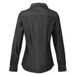 Dámska košeľa (PREMIER LADIES’ JEANS STITCH DENIM SHIRT) > čierna (denim) > XL
