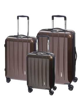 Sada kufrov > béžová (carbon champagne)