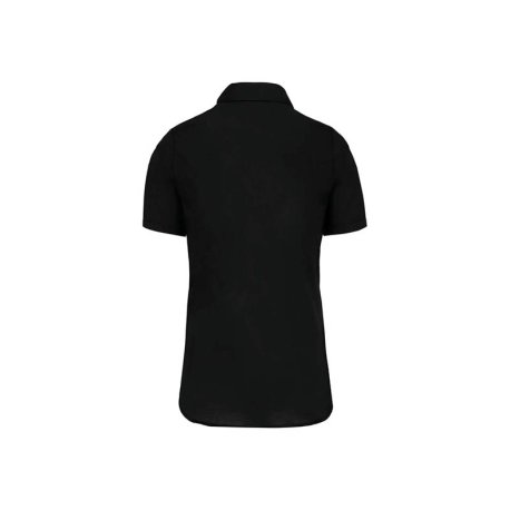 Dámska košeľa (KARIBAN LADIES SHORT SLEEVE SHIRT) > čierna > S