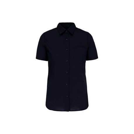 Dámska košeľa (KARIBAN LADIES SHORT SLEEVE SHIRT) > modrá (navy) > S