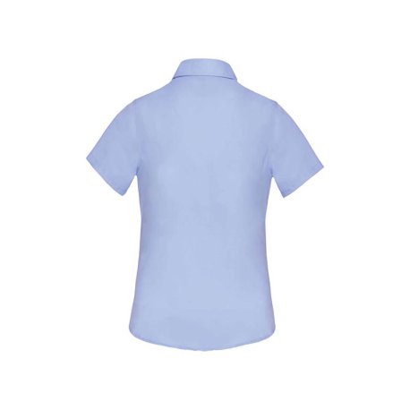 Dámska košeľa (KARIBAN LADIES SHORT SLEEVE SHIRT) > modrá (bright sky) > S