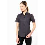 Dámska košeľa (KARIBAN LADIES SHORT SLEEVE SHIRT) > modrá (bright sky) > S