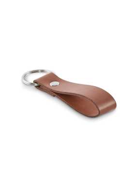 Prívesok na kľúče z PU > hnedá
