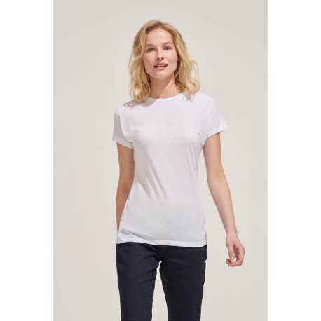 Dámske tričko(SOL'S MAGMA WOMEN SUBLIMATION T-SHIRT) > biela > M
