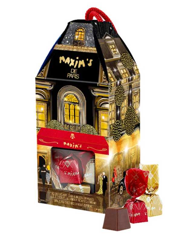 Christmas Chocolate Box | 16 Assorted Chocolates 176 g Maxim’s