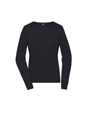 Dámsky sveter (DAIBER Ladies' Round-Neck Pullover) > čierna > M