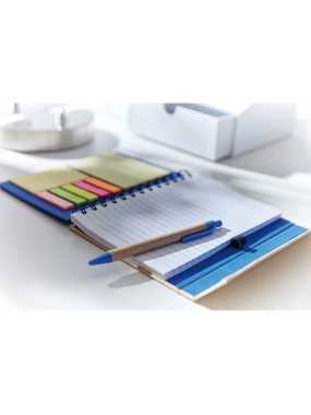 Poznámkový blok > modrá / prírodná