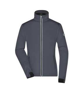 Dámska bunda (DAIBER Ladies Sports Softshell Jacket) > šedá (titan) / čierna > M