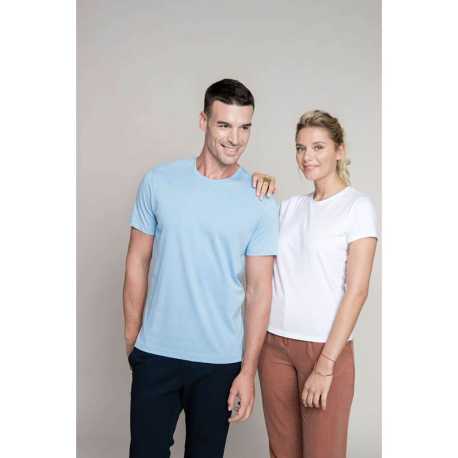 Dámske tričko (KARIBAN LADIES SHORT SLEEVE NECK T-SHIRT) > biela > M