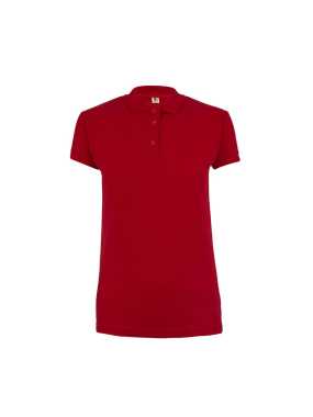 Dámska polokošeľa (MUKUA WOMEN'S SHORT SLEEVE POLO 210) > červená > 3XL