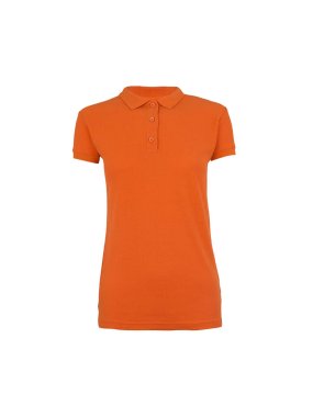 Dámska polokošeľa (MUKUA WOMEN'S SHORT SLEEVE POLO 210) > oranžová > XL